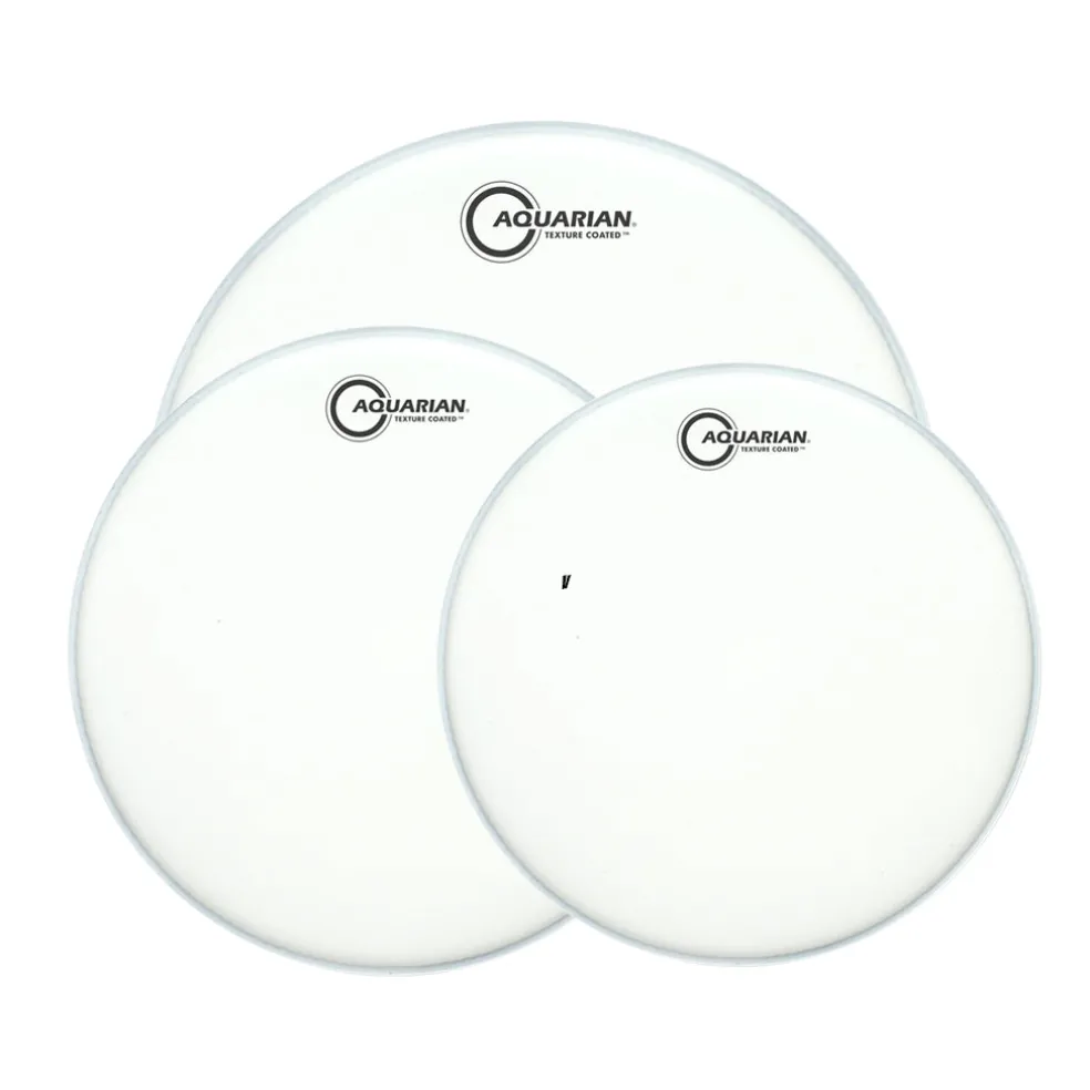 Aquarian TCB Texture Coated Single Ply Pack 12", 13" & 16"