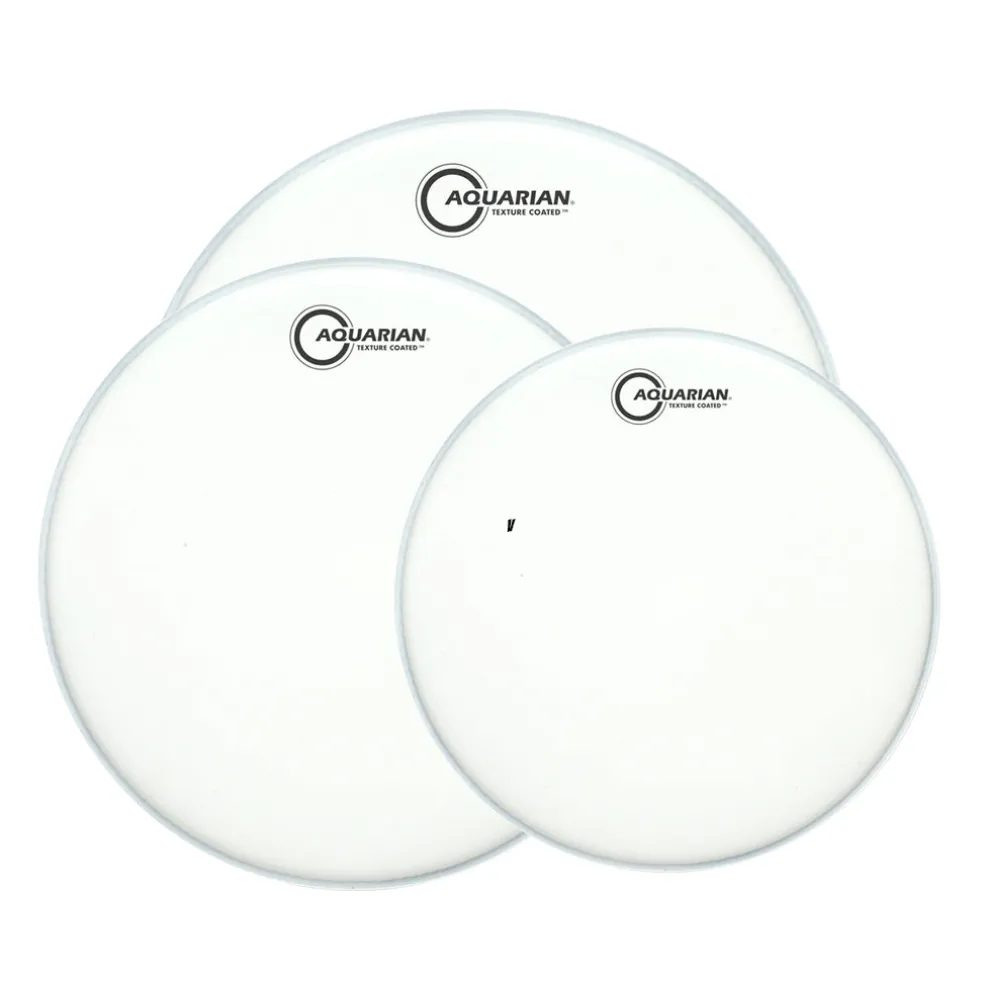 Aquarian TCC Texture Coated Single Ply Pack 10", 12" & 16"