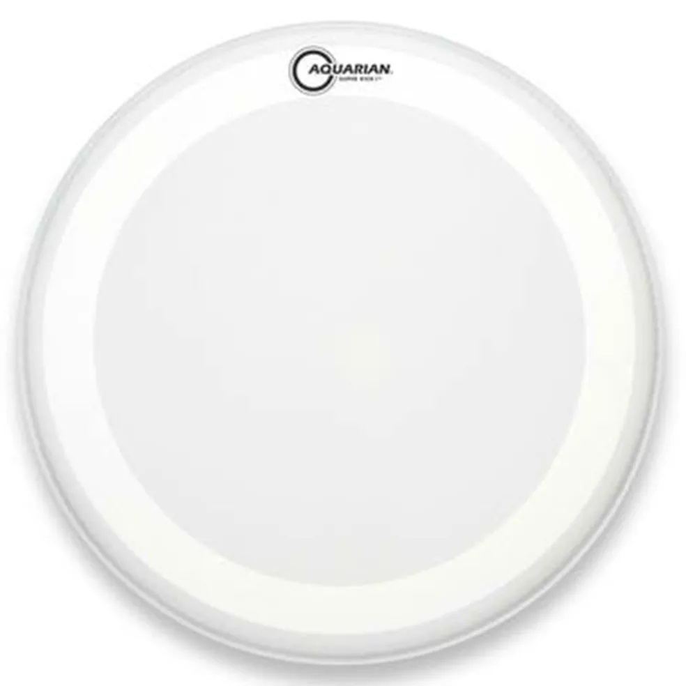 Aquarian TCSK10 22" Super-Kick 10 - Texture Coated White