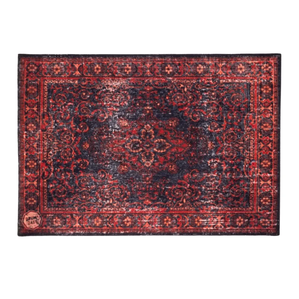 DRUMnBASE VP130 Original Red Stage Mat 130x90cm