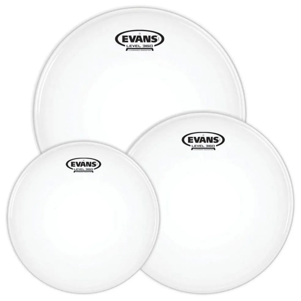 Evans G1 Coated Fusion Tom Pack - 10" 12" 14"