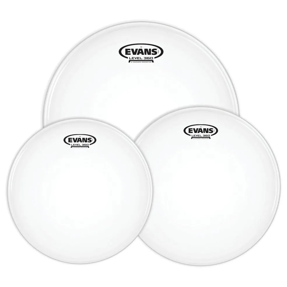 Evans G1 Coated Standard Tom Pack - 12" 13" 16"