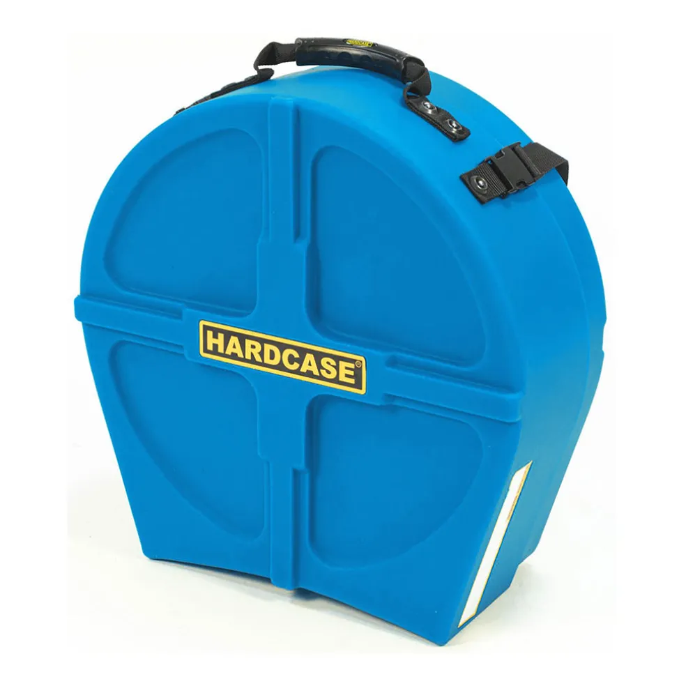 Hardcase 14" Lined Snare Drum Case - Light Blue