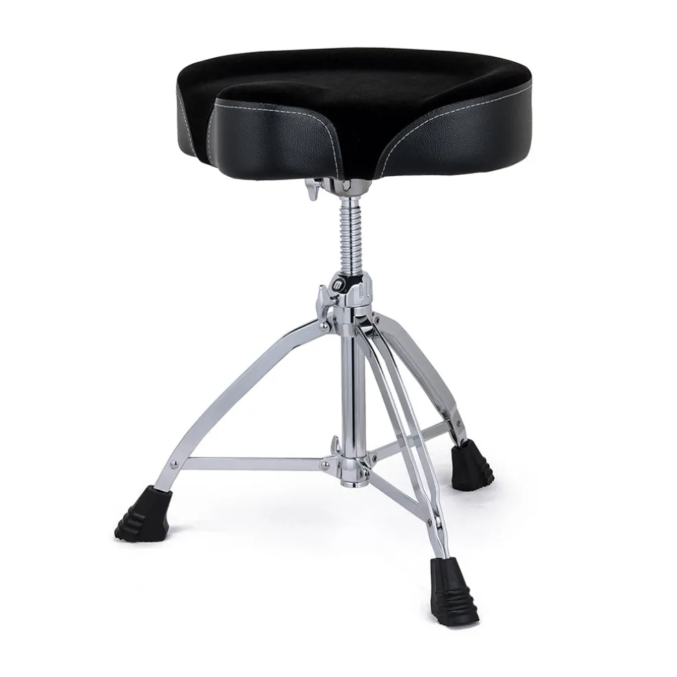 Mapex Drum Throne Saddle 17" 4" Thick Double Braced with Cloth Top