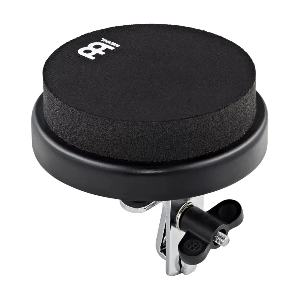 Meinl Percussion Bass Drum-mounted Practice Pad - Black