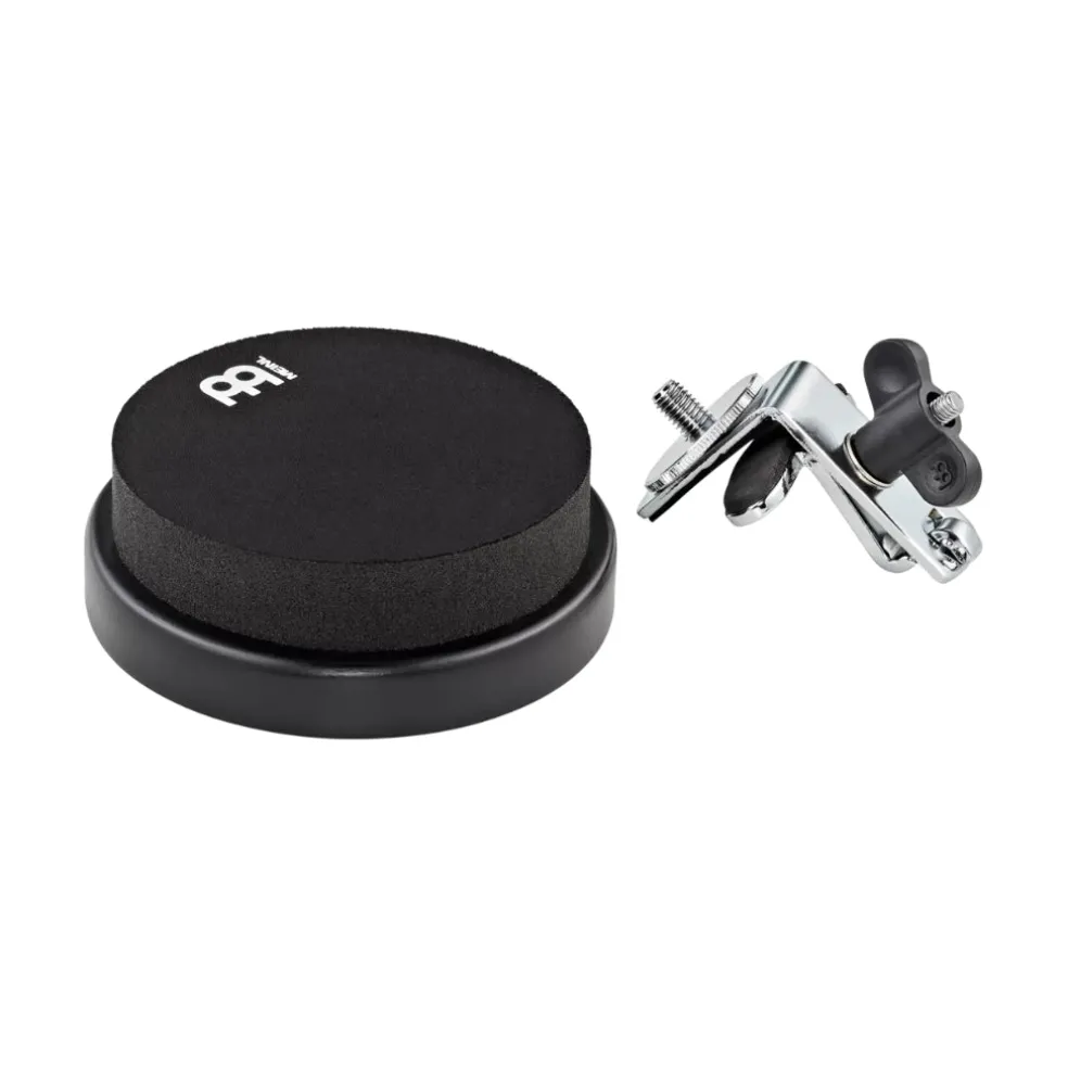 Meinl Percussion Bass Drum-mounted Practice Pad - Black
