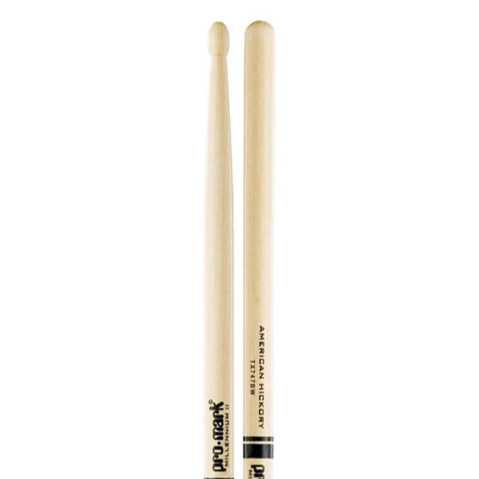 ProMark Hickory 747B "Super Rock" Wood Tip
