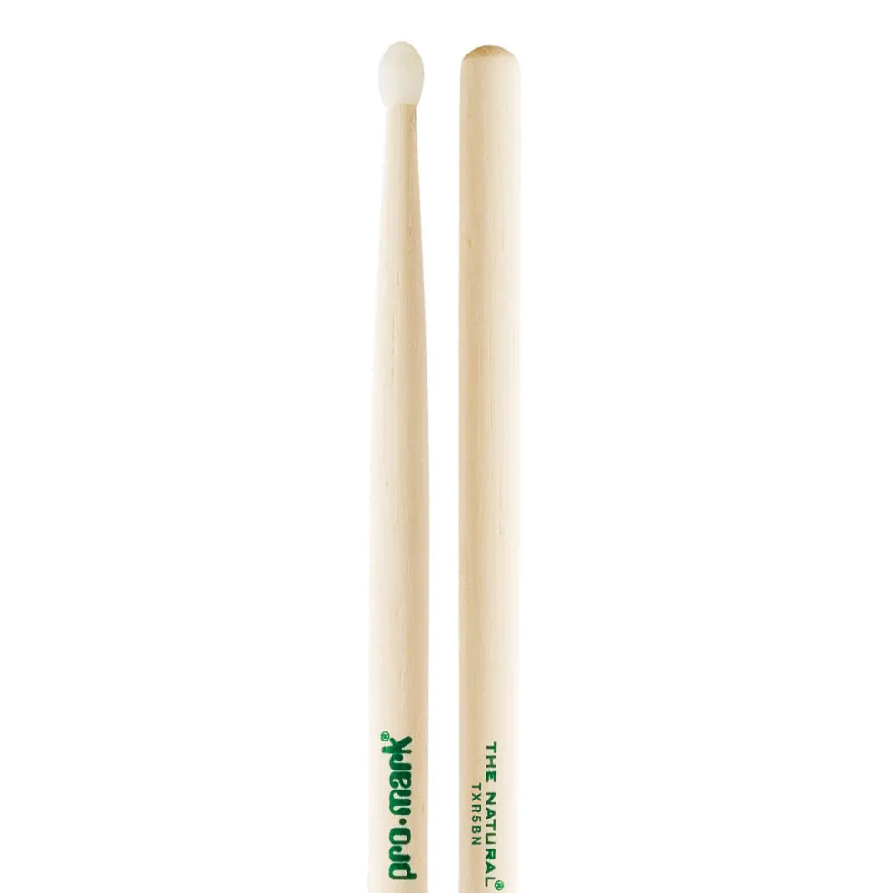 ProMark Hickory 5B "The Natural" Nylon Tip