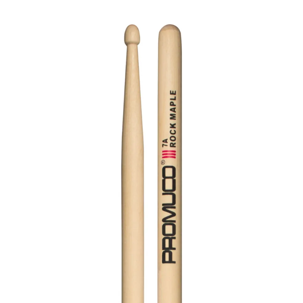 Promuco Rock Maple 7A Wood Tip Drumsticks