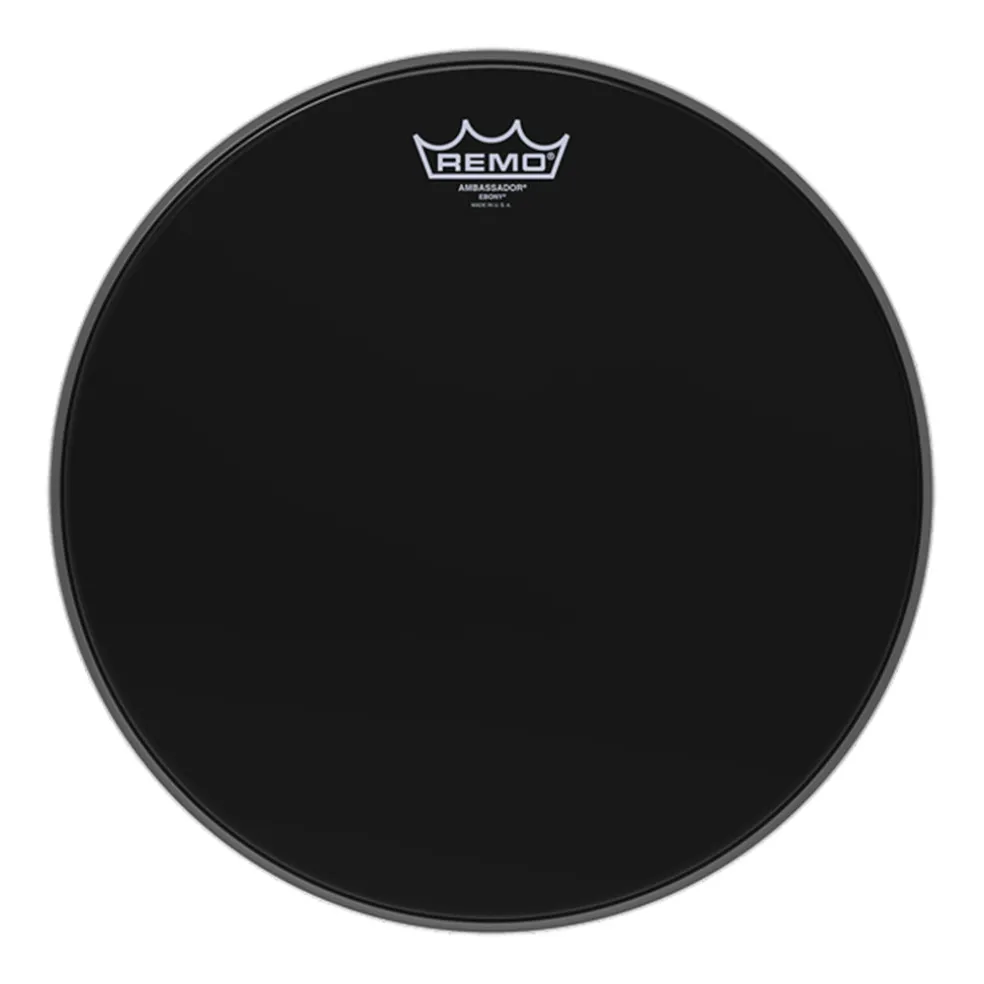 Remo 10" Ambassador Ebony