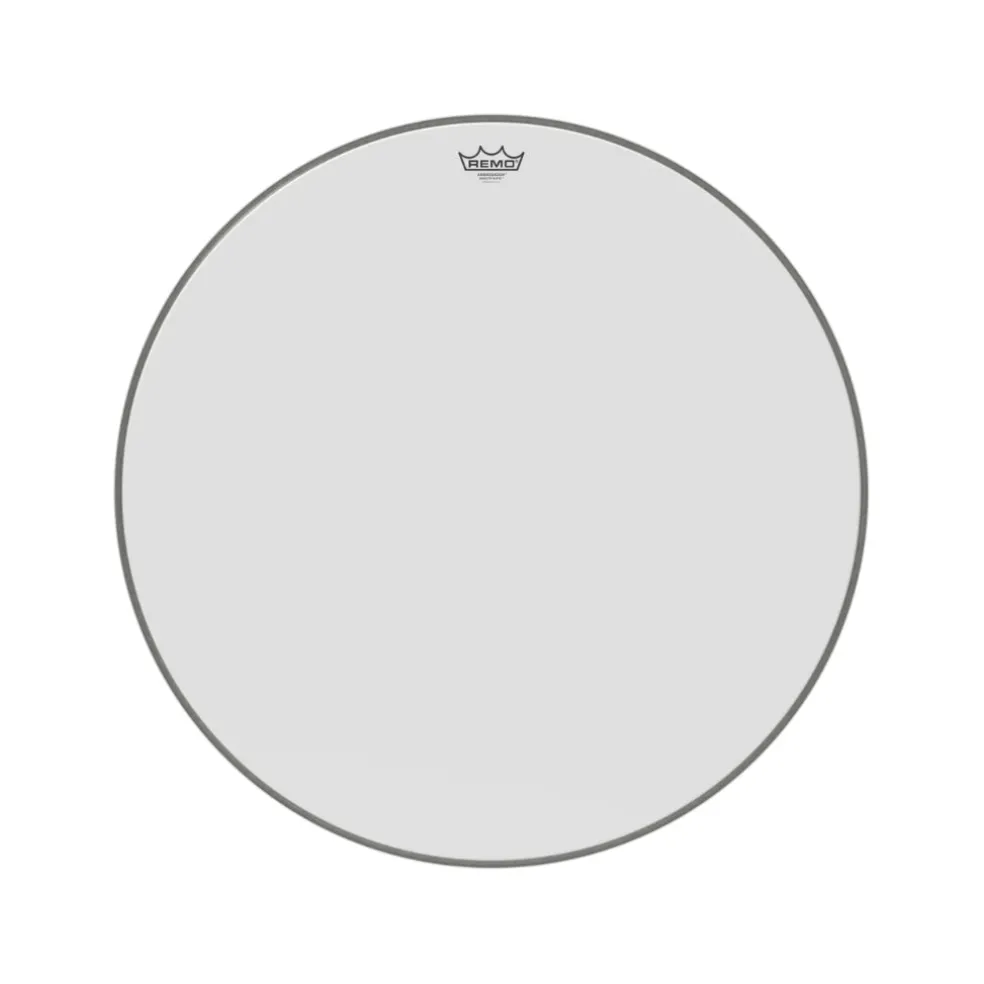 Remo 24" Ambassador Smooth White Bass Drum Head