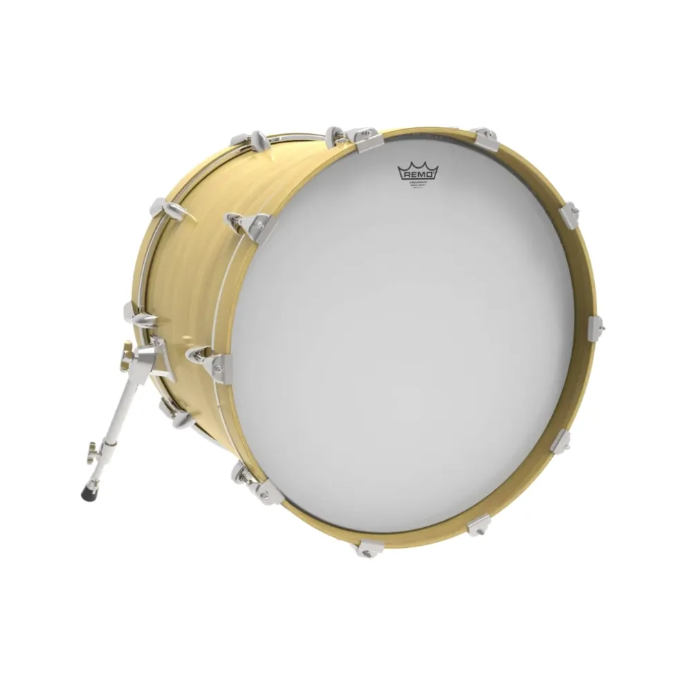 Remo 24" Ambassador Smooth White Bass Drum Head