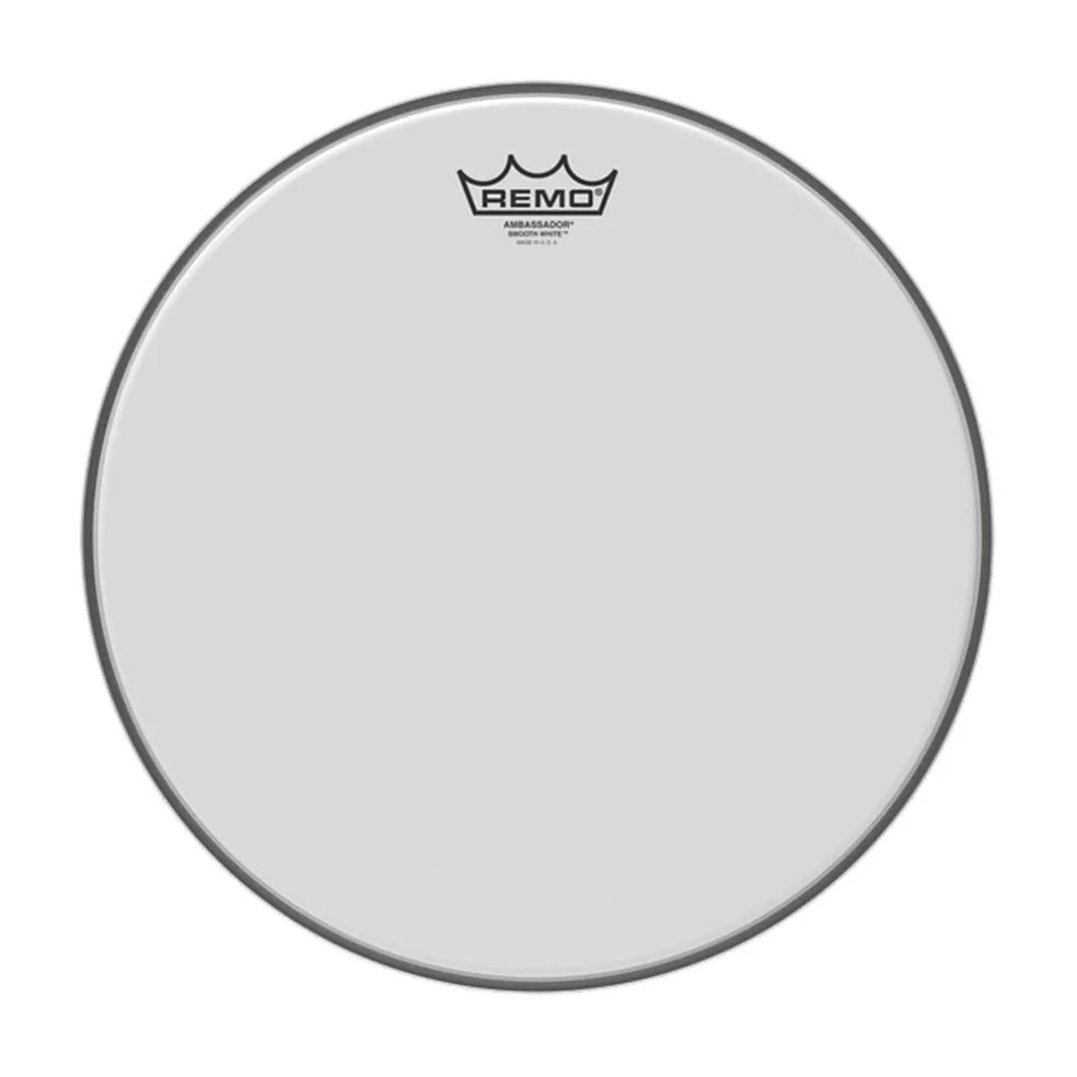 Remo 18" Ambassador Smooth White Head