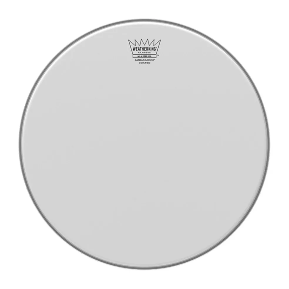 Remo 18" Classic Fit Coated Ambassador