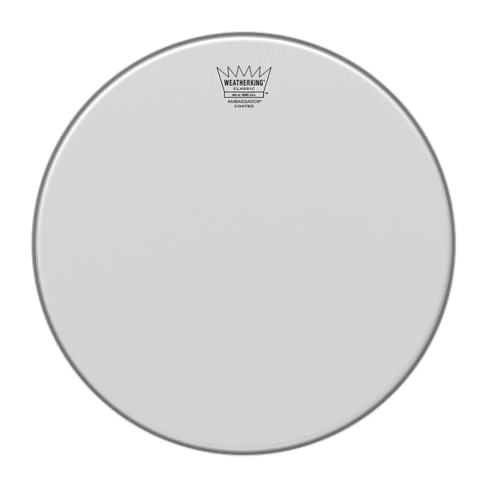 Remo 13" Classic Fit Coated Ambassador