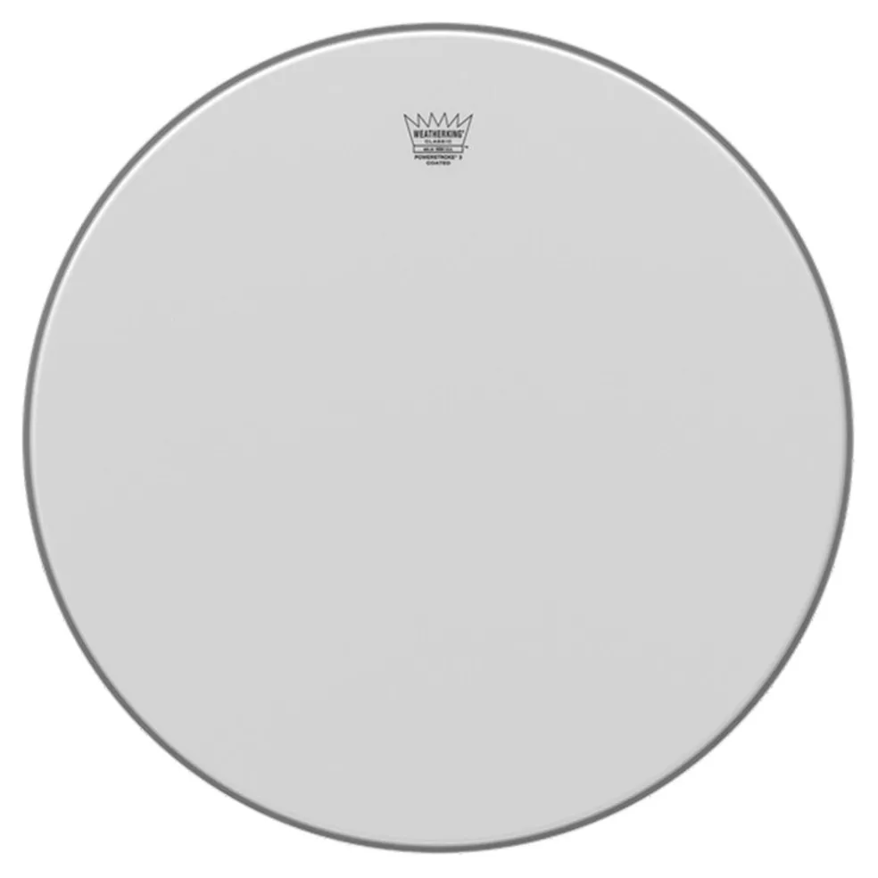 Remo 20" Classic Fit Powerstroke 3 Coated - No Stripe