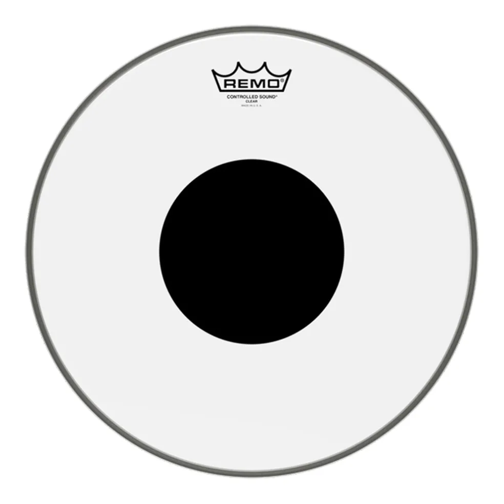 Remo 10" Control Sound Clear Black Dot
