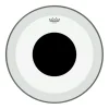 Remo 22" Powerstroke 3 Black Dot Clear