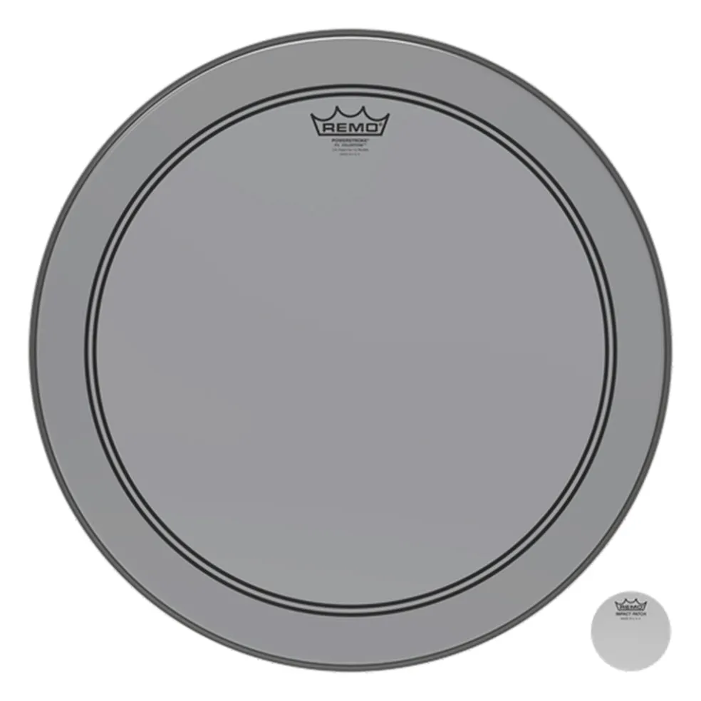 Remo 18" Powerstroke 3 Colortone Smoke