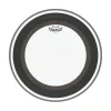 Remo SMT Ambassador Clear 24" Bass Drum. Includes 21⁄2" Falam Patch