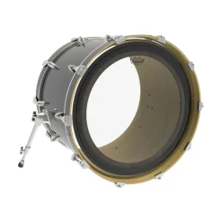 SMT Ambassador Clear 16" Bass Drum. Includes 21⁄2" Falam Patch