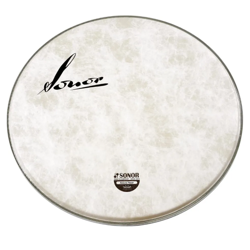 Sonor 22" P3 Fiberskyn Bass Drum Head with Vintage Logo