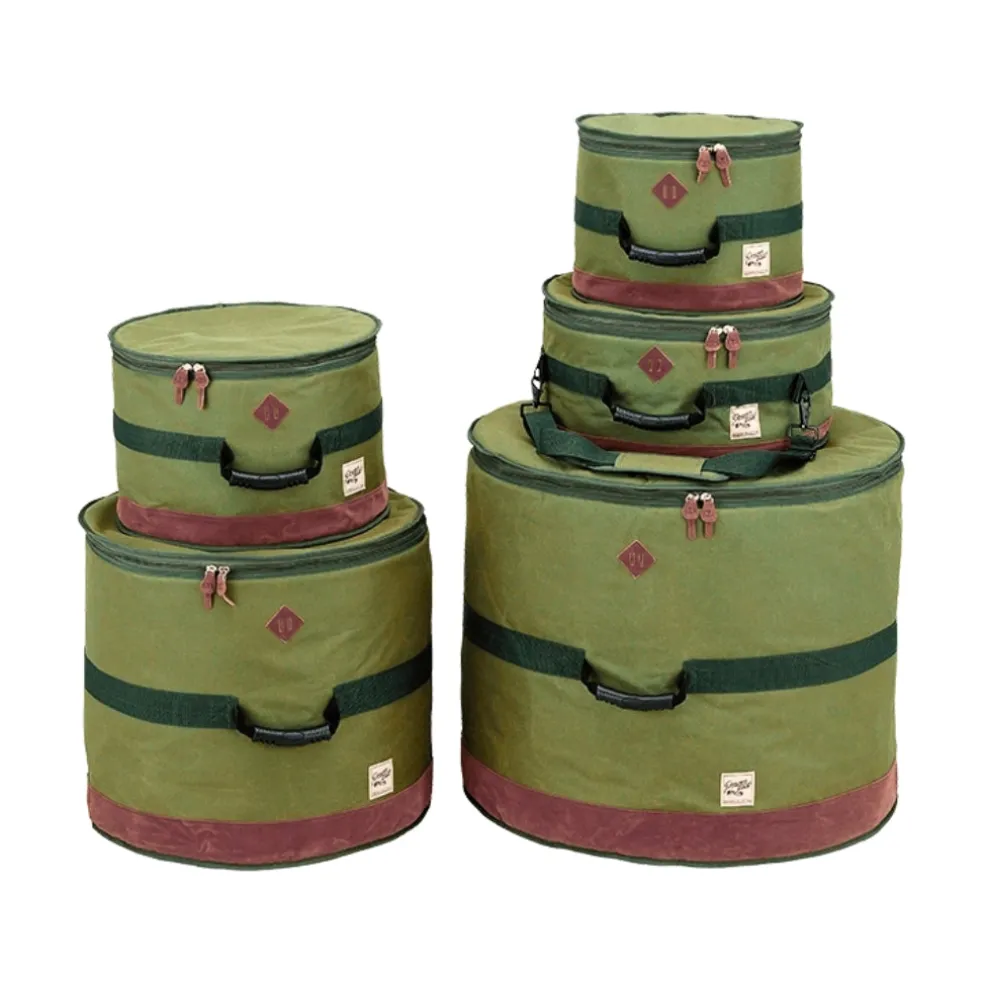 Tama Powerpad Designer 5-piece Drum Bag Set - Moss Green